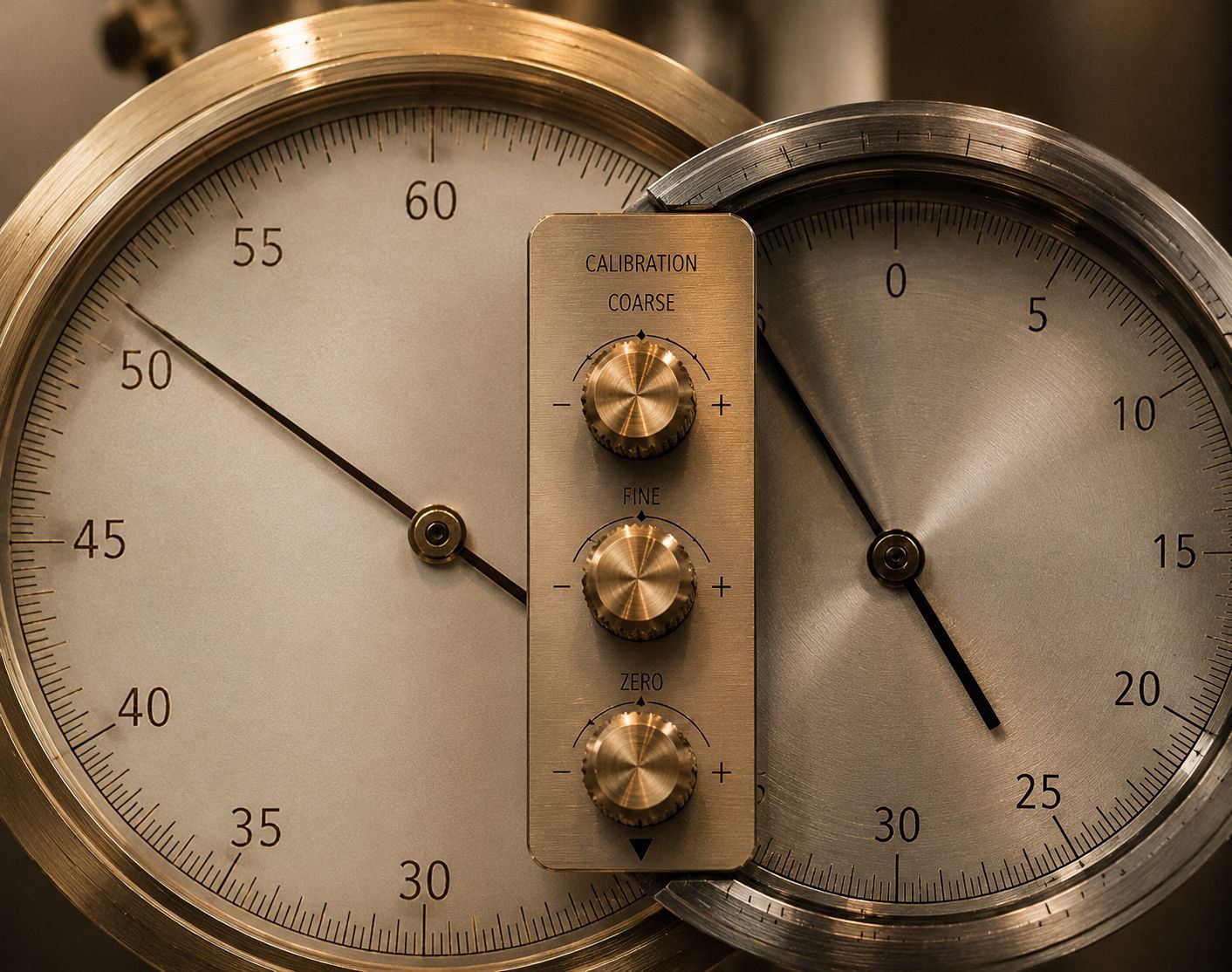 Precision gauges used in the Cold Brew Foundry process