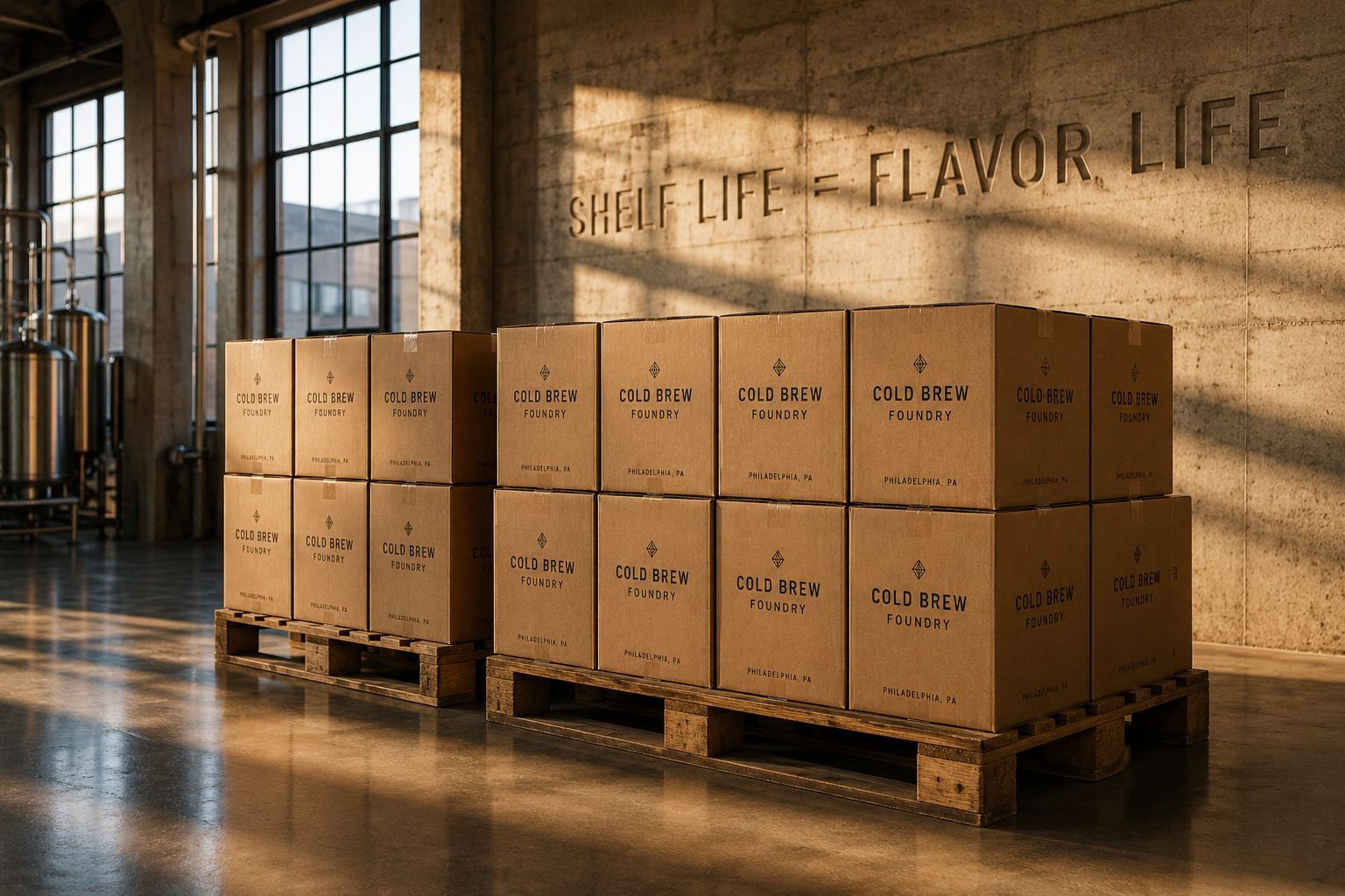 Cold Brew Foundry packaged production at scale